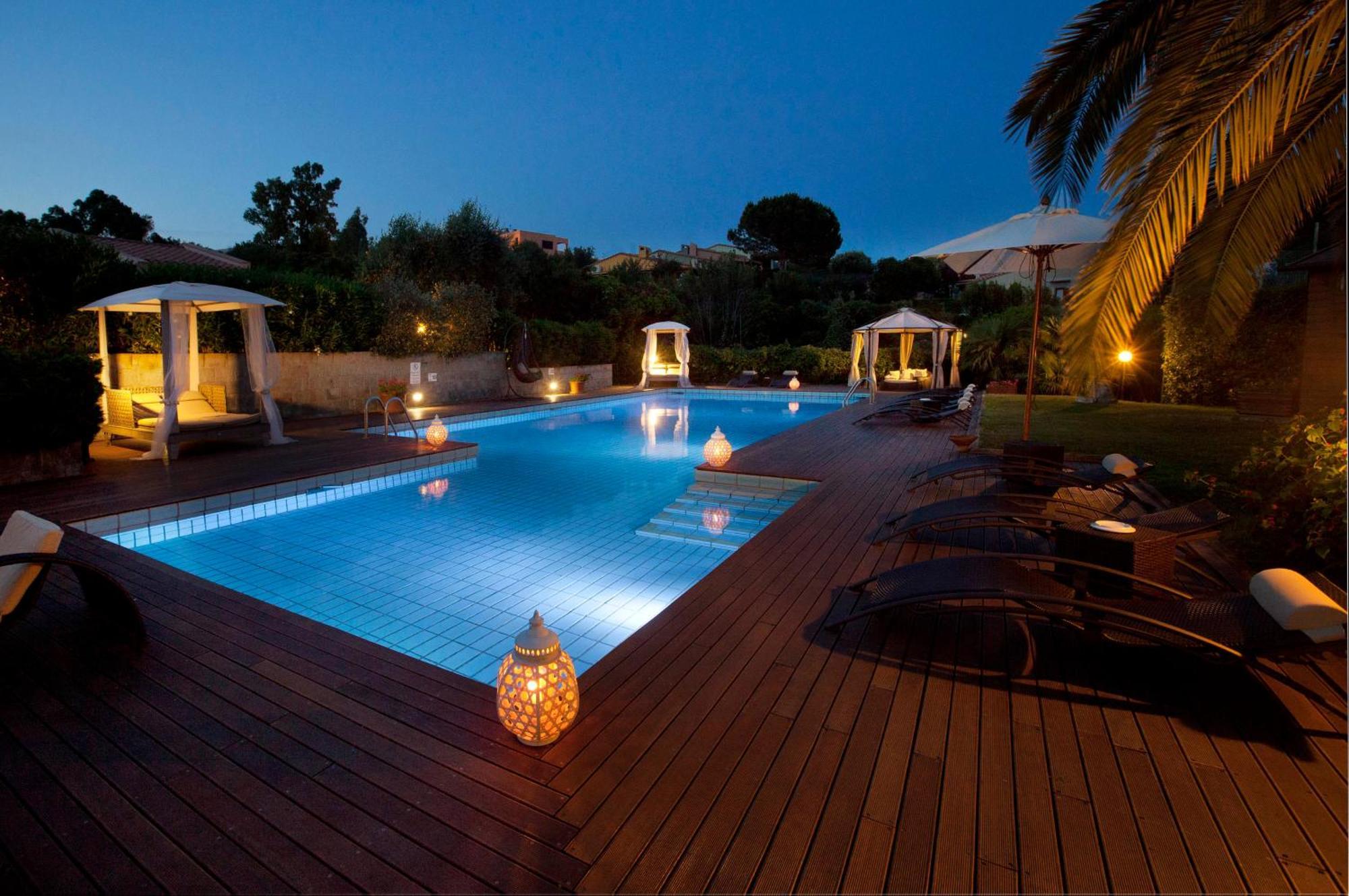 Albaruja Hotel Costa Rei Bagian luar foto